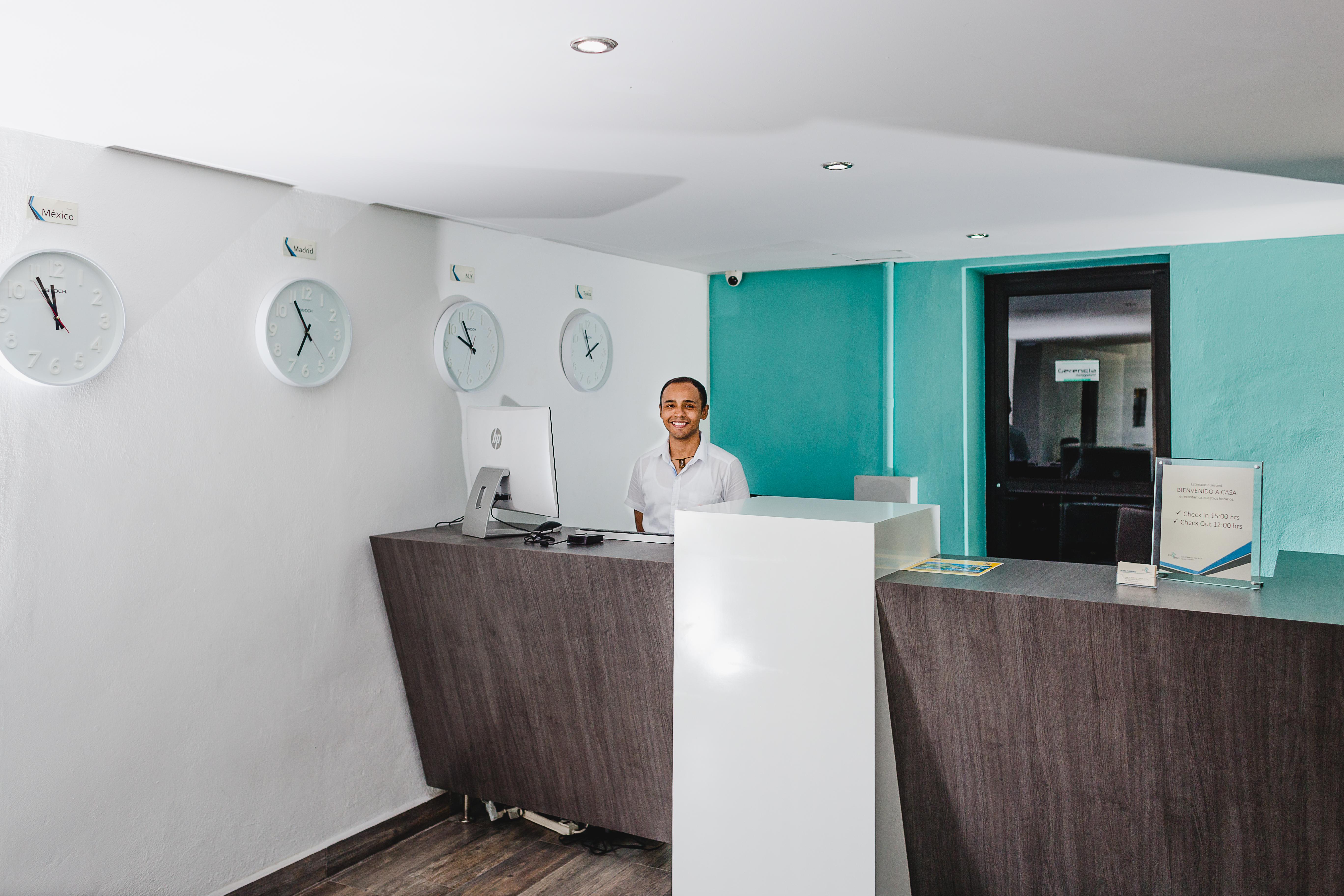 Hotel Flamingo Merida Bagian luar foto
