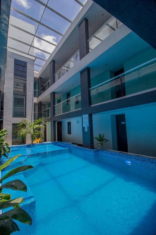 Hotel Flamingo Merida Bagian luar foto